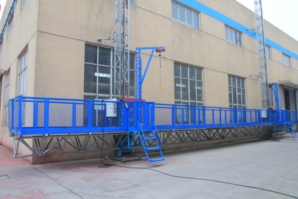 單、雙桅柱施工升降平臺02